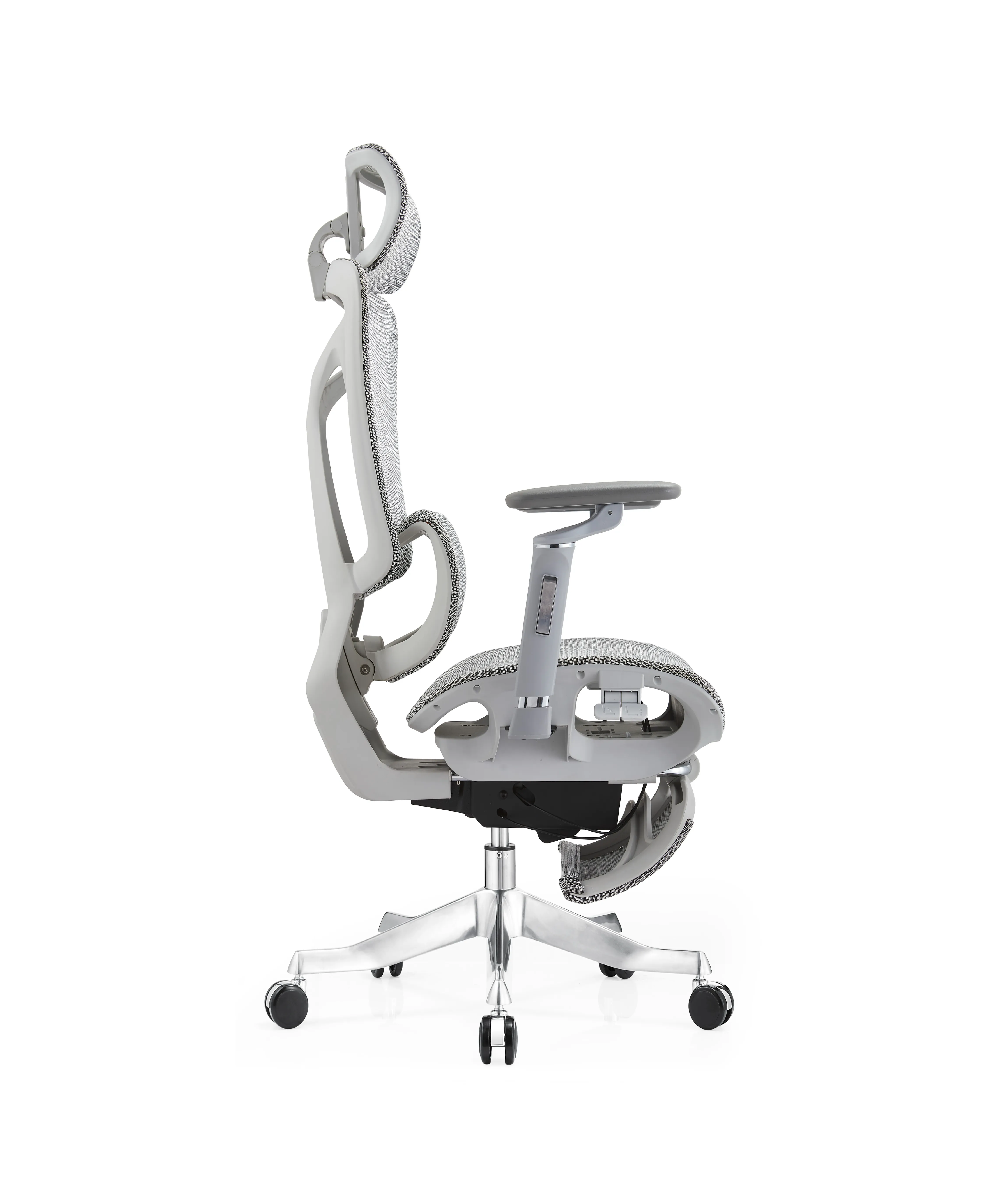 mesh office chair side