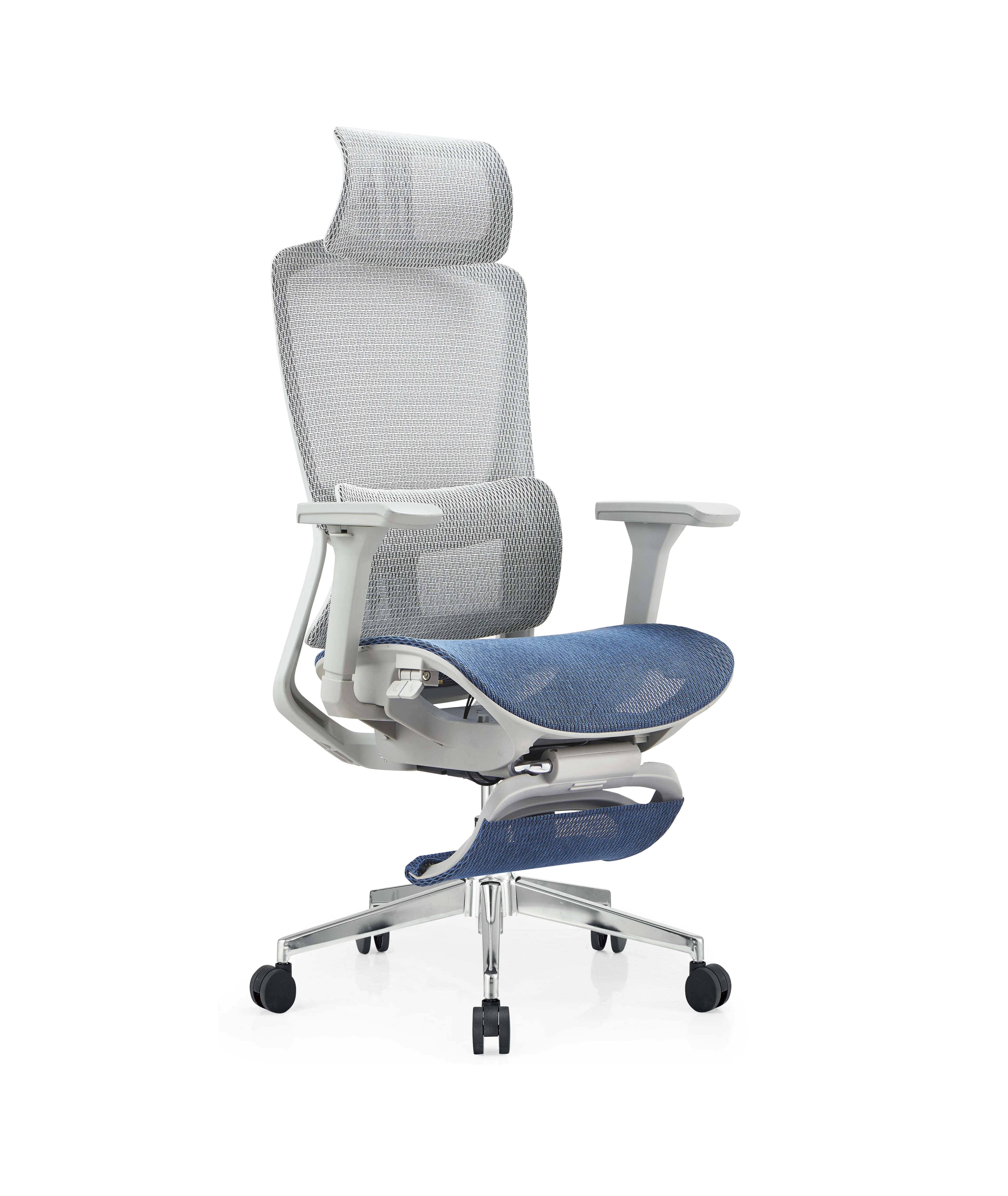 mesh seat office chair side