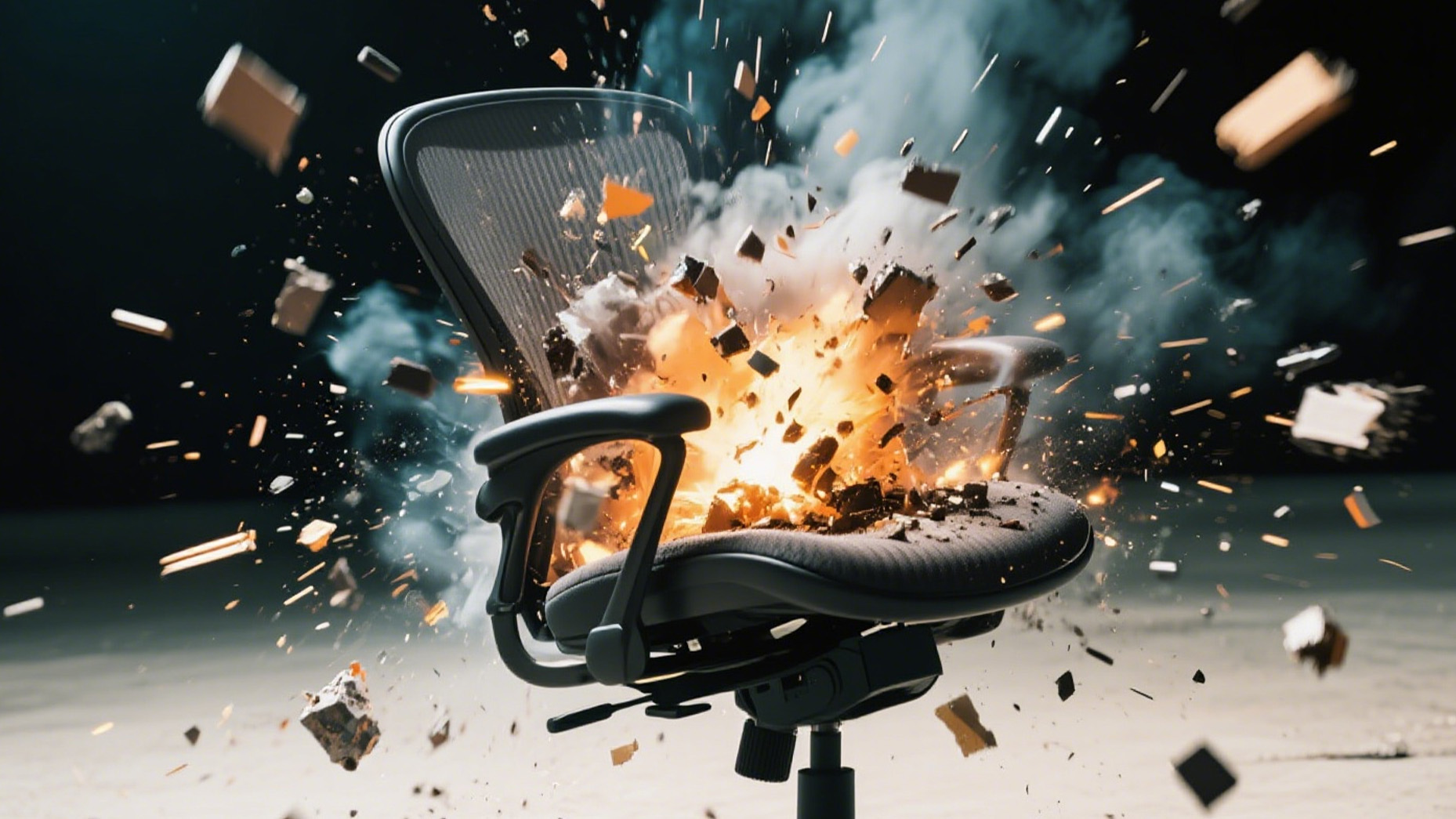 how often do office chairs explode?