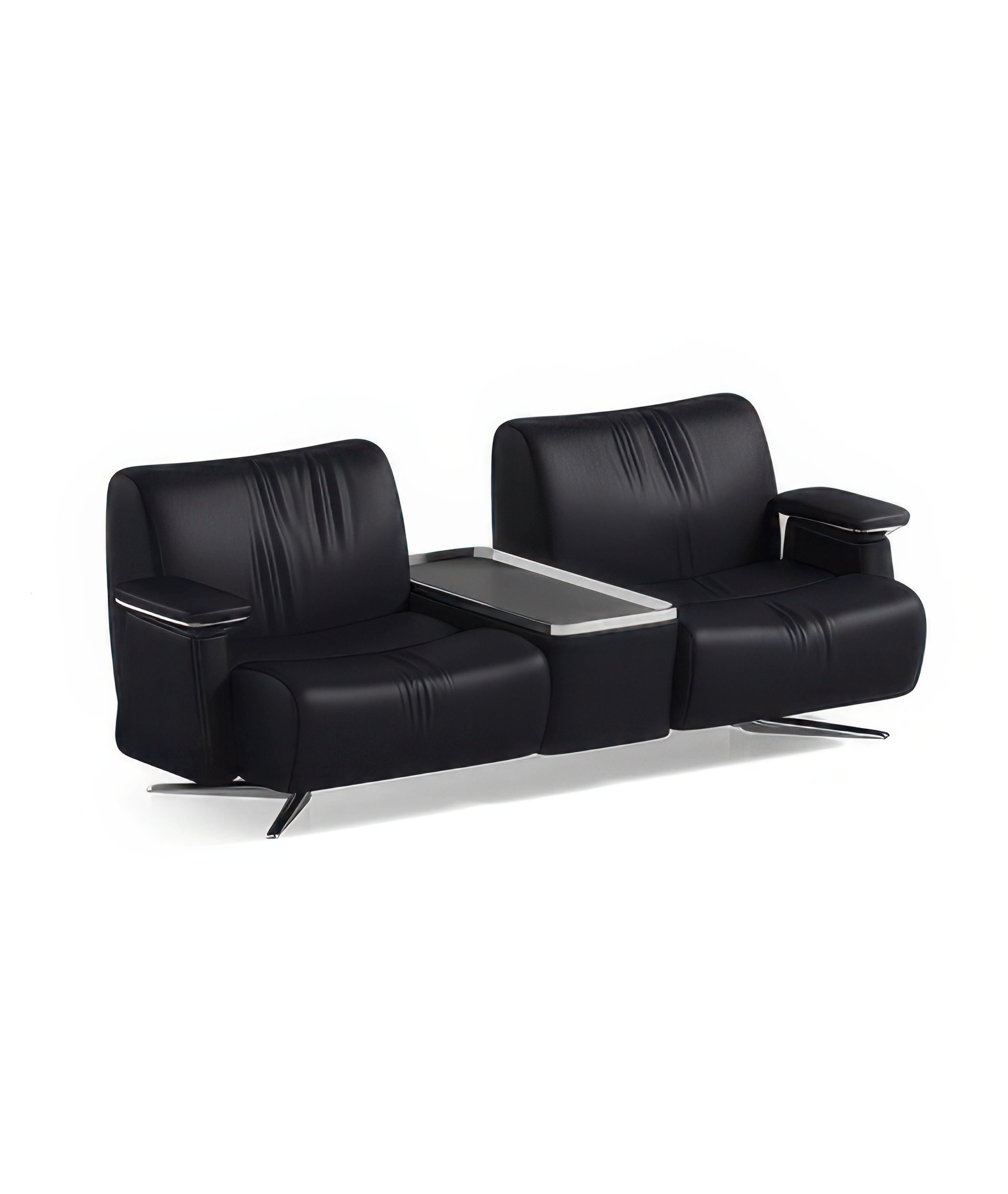 Black Office Sofa