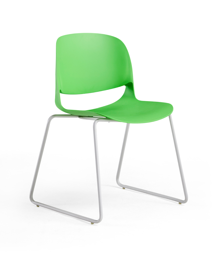 green polypropylene stackable chair/yellow polypropylene stackable chair/gray polypropylene stackable chair/dark green polypropylene stackable chair